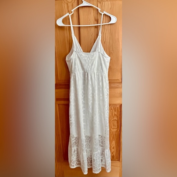 Jolie and Joy by FCT Elegant White Lace Lined XL Dress Coastal Cowgirl Elegant - Picture 8 of 11